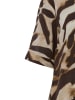 Marie Lund Kleid in schoko taupe - 0040