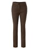 Aniston CASUAL Stoffhose in hellbraun-marine-dunkelrot-beige