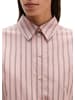 Marc O'Polo Streifen-Bluse regular in Medium Pink