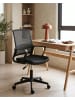 Beliani Bürostuhl EASE in Schwarz - (W) 54 x (H) 94 x (L) 54 cm