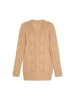 VIRITA Women Cardigan in Camel