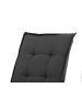 ebuy24 Gartenkissen Lina Dunkelgrau 60 x 193 cm