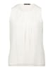 Zero  Blusentop mit Rundhalsausschnitt in Offwhite