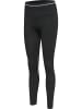 Hummel Hummel Tights Hmlmt Yoga Damen Atmungsaktiv Feuchtigkeitsabsorbierenden Nahtlosen in BLACK MELANGE