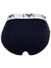 Emporio Armani Slip 3er Pack in Blau