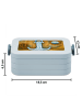 Mr. & Mrs. Panda MEPAL Bentobox Anker Blau Design ohne Spruch in Blau Pastell