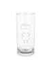 Mr. & Mrs. Panda Wasserglas Beste Freunde Salz ohne Spruch in Transparent