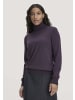 Hessnatur Hessnatur Rollkragenpullover Relaxed aus reiner Bio-Merinowolle in dunkle traube