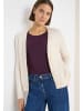 Cecil Bouclé V-Neck Cardigan in Light Greige