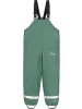 Normani Outdoor Sports Baby Regenhose mit Hosenträgern in Dunkelgrün