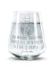 Mr. & Mrs. Panda Gravur Glas Nachtfalter Schaumbad mit Spruch in Transparent