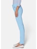 MADELEINE Schmale Skinny-Hose, Zippertaschen in bleu