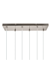 Beliani Pendelleuchten TUDDI in Bunt - (W) 50 x (H) 130 cm