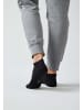 SNOCKS Sneakersocken aus Pflanzenfasern Schwarz 6 Paar