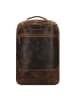 Greenburry Vintage Reiserucksack Leder 48 cm Laptopfach in brown