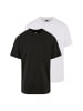 Urban Classics Tall Tee in black+white