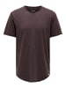 ONLY & SONS T-shirt in Raisin