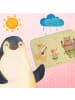Mr. & Mrs. Panda Badteppich Waldtiere Aloha ohne Spruch in Gelb Pastell