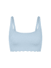 Sloggi Bustier Blue ZERO Feel Bliss in light blue