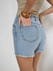 Peppercorn Shorts in Light Blue Wash