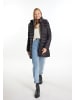 myMo Damen Leichte Steppjacke in Schwarz