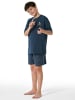Schiesser Pyjama Nightwear in graphit