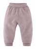 Hessnatur Hessnatur Wollfrottee Hose aus reiner Bio-Merinowolle in mattrosa