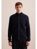 Seidensticker Strick-Jacke Regular in Dunkelblau