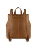 KLONDIKE 1896 Gold Mike City Rucksack Leder 30 cm in cognac