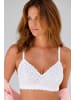 Vivance by Lascana Bralette-BH in weiß