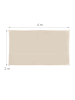 relaxdays Sonnensegel in Beige - (B)200 x (T)400 cm