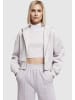 Urban Classics Urban Classics Damen Ladies Short Oversized Zip Jacket in softlilac