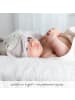 Fehn 2-tlg. Bade-Set - Kapuzenbadetuch & Waschhandschuh in beige,pink