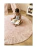 Lorena Canals Teppich   "Round ABC" in Beige/Vintage Nude - 150x150 cm