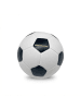 relaxdays Fußball Spardose in Schwarz/ Weiß - 15 cm