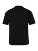 Men Plus Kurzarm T-Shirt in schwarz