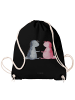 Mr. & Mrs. Panda Gymnastiktasche Axolotl Liebe ohne Spruch in Schwarz