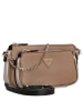 Guess Noelle II DBL Pouch - Umhängetasche 24 cm (garnet) in tan multi