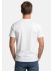 Lerros T-Shirt Basic in Weiß