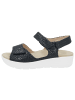 Solidus Komfort Sandalen für Damen in blau