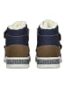 PEPINO Stiefel Braun/Blau