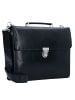 Leonhard Heyden Cambridge Aktentasche Leder 38 cm Laptopfach in schwarz