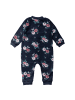 Makoma Strampler Floral in blau