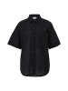 s.Oliver Bluse kurzarm in Schwarz