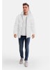 CASH-MERE.CH Padded Jacket mit Kapuze in Off White