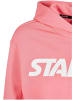 STARTER STARTER Damen Ladies Starter Cropped Hoody in pinkgrapefruit