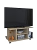 VCM  Holz TV Lowboard Fernsehregal Rollen Findalo in Buche