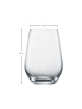 Schott Zwiesel 4er Set Universalbecher Forté 557 ml transparent in transparent