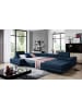 MF Design Rodri Recamiere Links in Navyblau -  (L) 202 x (B) 345 x (H) 90 cm