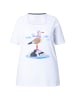 Ulla Popken Shirt in schneeweiß